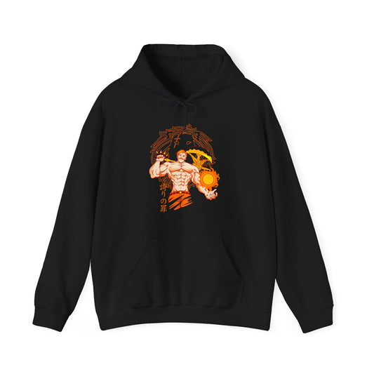 Escanor Seven Deadly Sins Hoodie – 100% Cotton Anime Hoodie for Lion’s Sin of Pride Fans