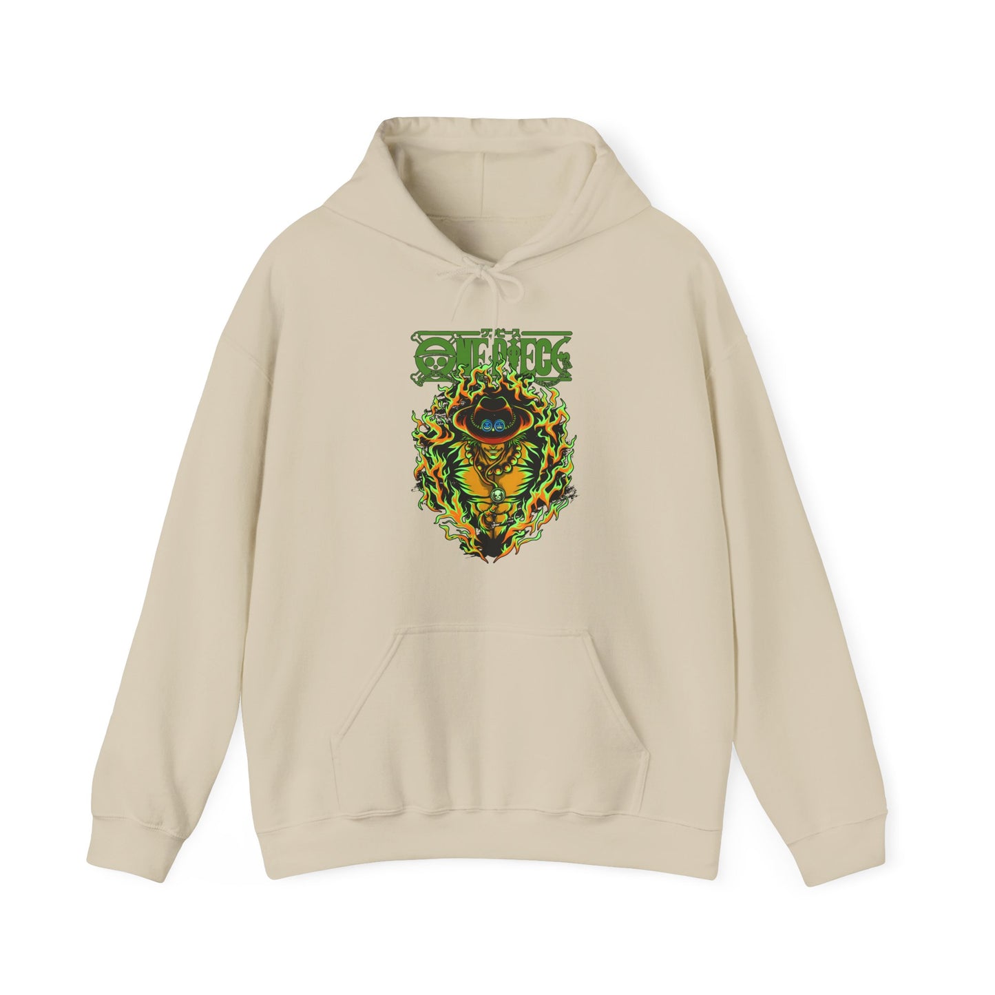 Portgas D. Ace One Piece Hoodie – 100% Cotton Anime Hoodie for Fire Fist Fans