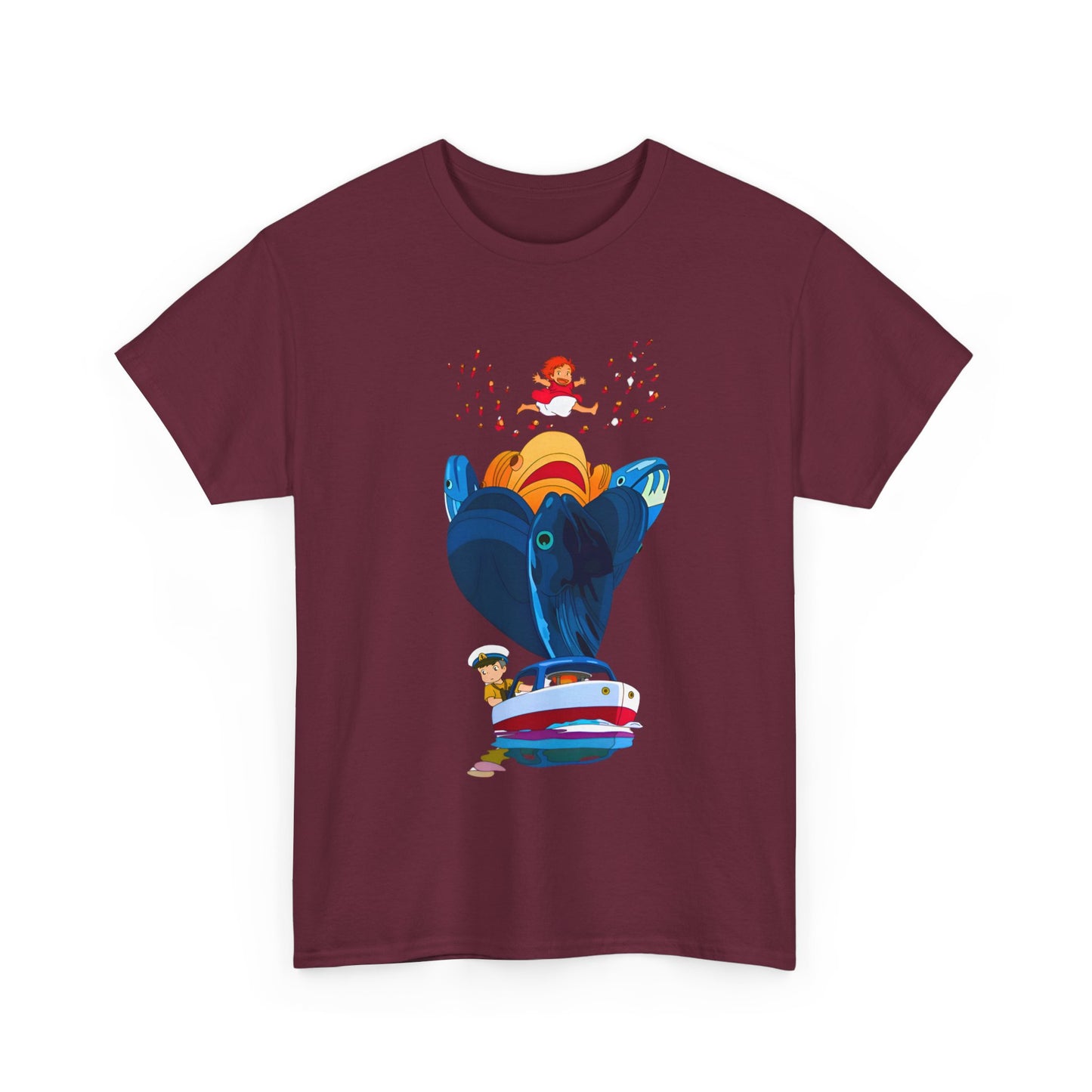 Ponyo and Sosuke Sea Dreams T-Shirt – 100% Cotton Studio Ghibli Inspired Tee