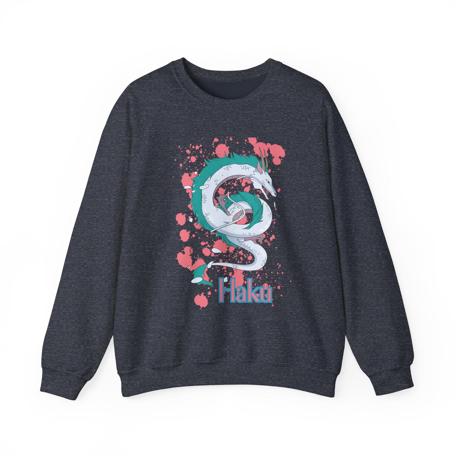 Haku Spirited Away Sweatshirt – 100% Cotton Studio Ghibli Dragon Spirit Pullover