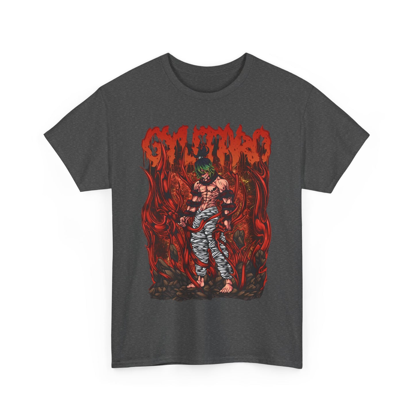 Gyutaro Demon Slayer T-Shirt – 100% Cotton Anime Tee for Upper Moon Six Fans