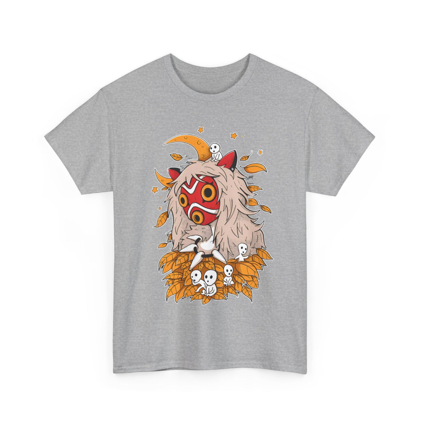Kodama Princess Ghibli T-Shirt | Princess Mononoke Anime Cotton Tee