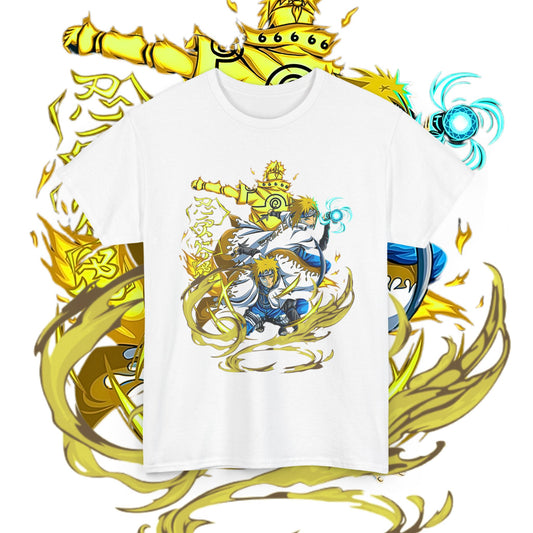 Minato Namikaze Naruto Shirt | 100% Cotton Anime Tee