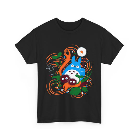 Totoro T-Shirt – 100% Cotton Studio Ghibli Tee for Anime Fans & Collectors