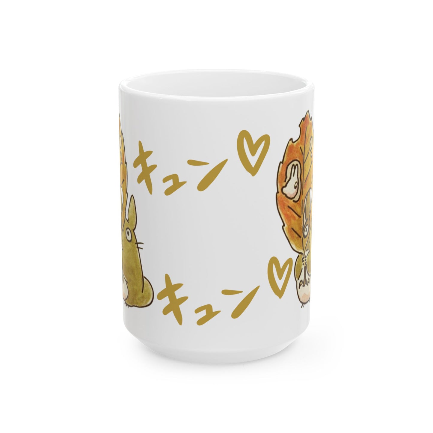 Cute Totoro Mug – Studio Ghibli Coffee Cup 11oz & 15oz – Adorable Anime Gift for Totoro Fans