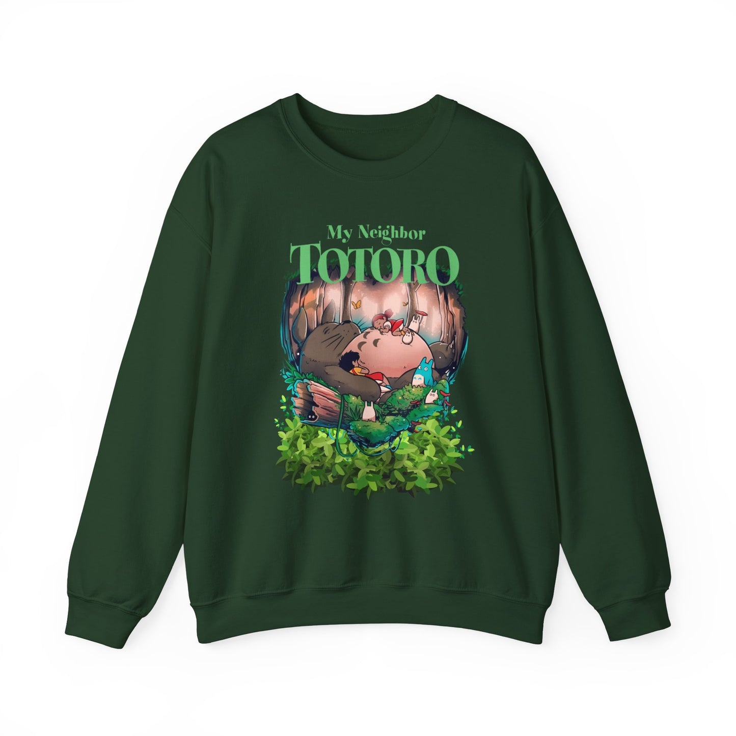 My Neighbor Totoro Dream Sweatshirt – 100% Cotton Cozy Anime Pullover for Studio Ghibli Fans