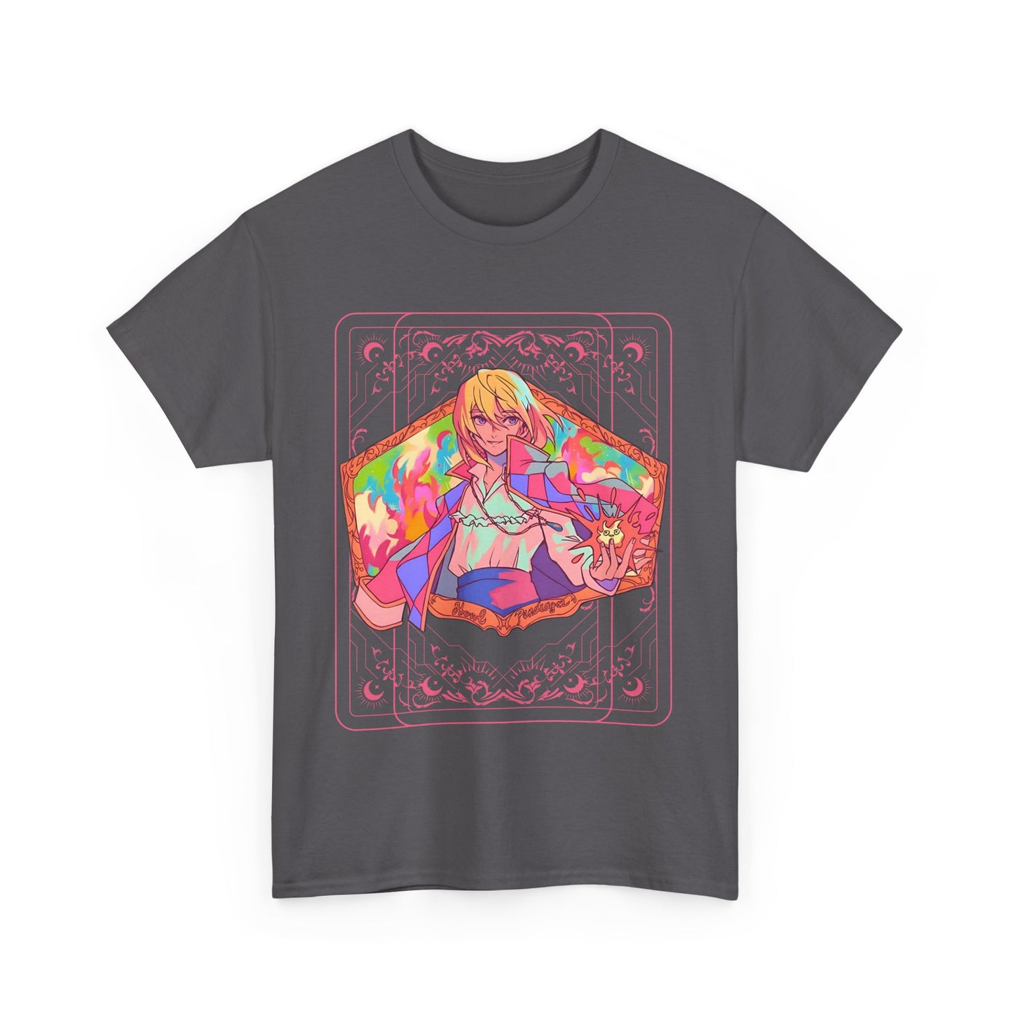 Howl Ghibli T-Shirt – 100% Cotton Anime Tee from Howl’s Moving Castle