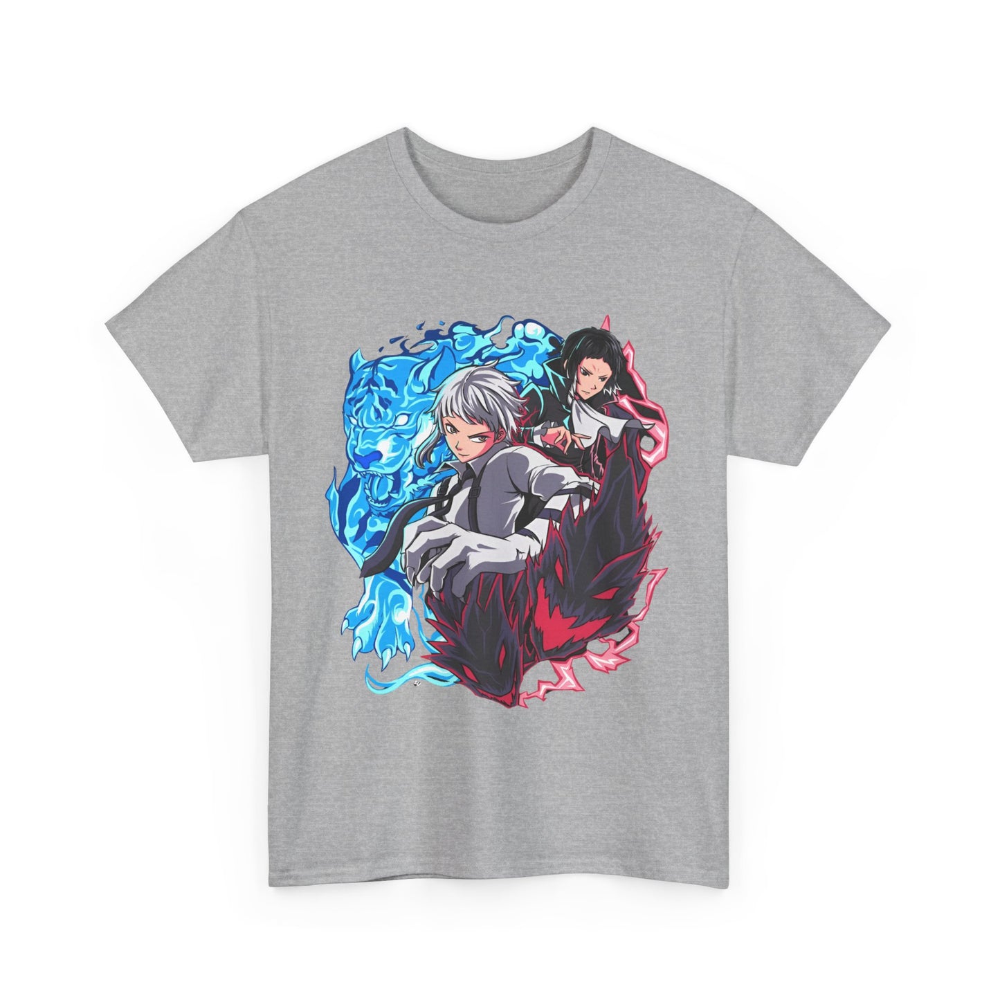 Bungou Stray Dogs T-Shirt – 100% Cotton Anime Tee for Manga Fans & Otakus