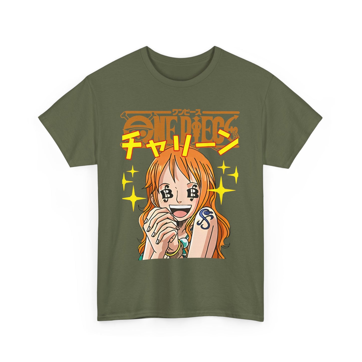 Nami One Piece T-Shirt – 100% Cotton Anime Tee for True Straw Hat Fans