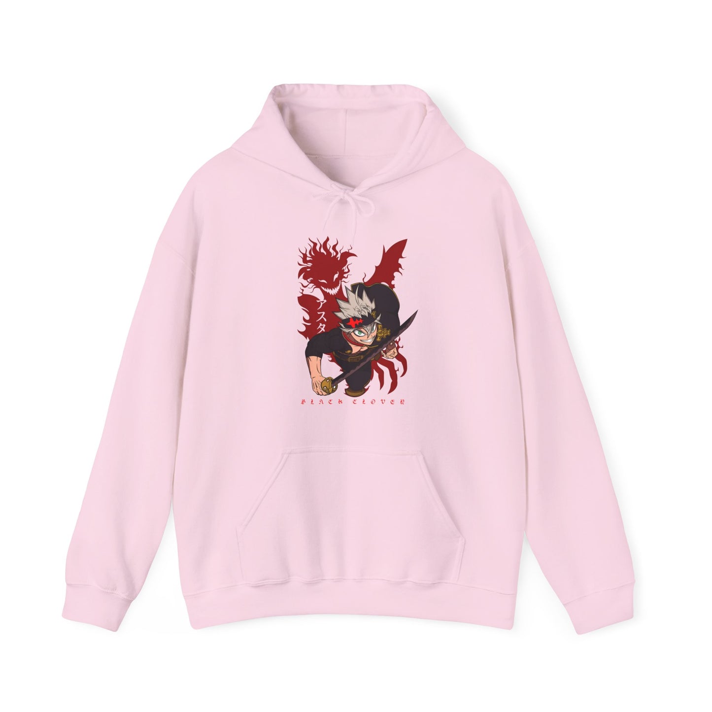 Asta Black Clover Hoodie – 100% Cotton Anime Sweatshirt for Magic Knight Fans