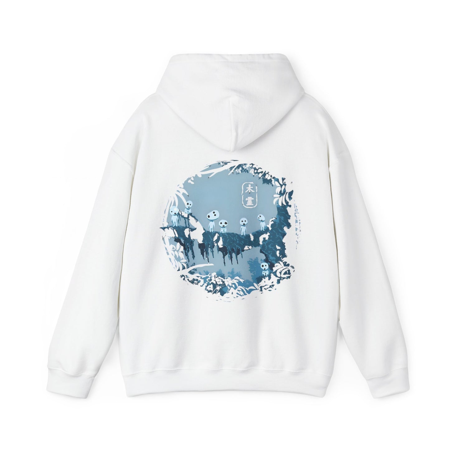 Kodama Tree Forest Back Print Hoodie – 100% Cotton Studio Ghibli Inspired Hoodie from Princess Mononoke
