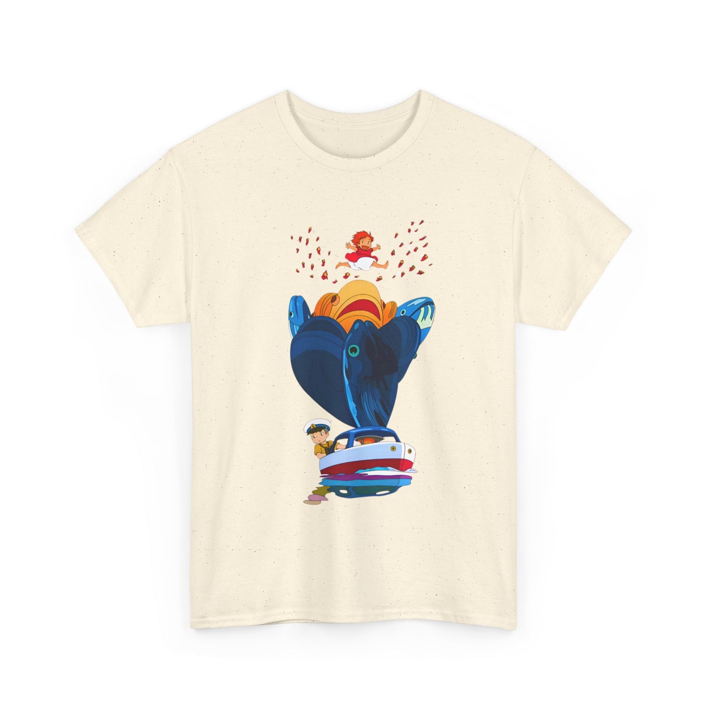 Ponyo and Sosuke Sea Dreams T-Shirt – 100% Cotton Studio Ghibli Inspired Tee
