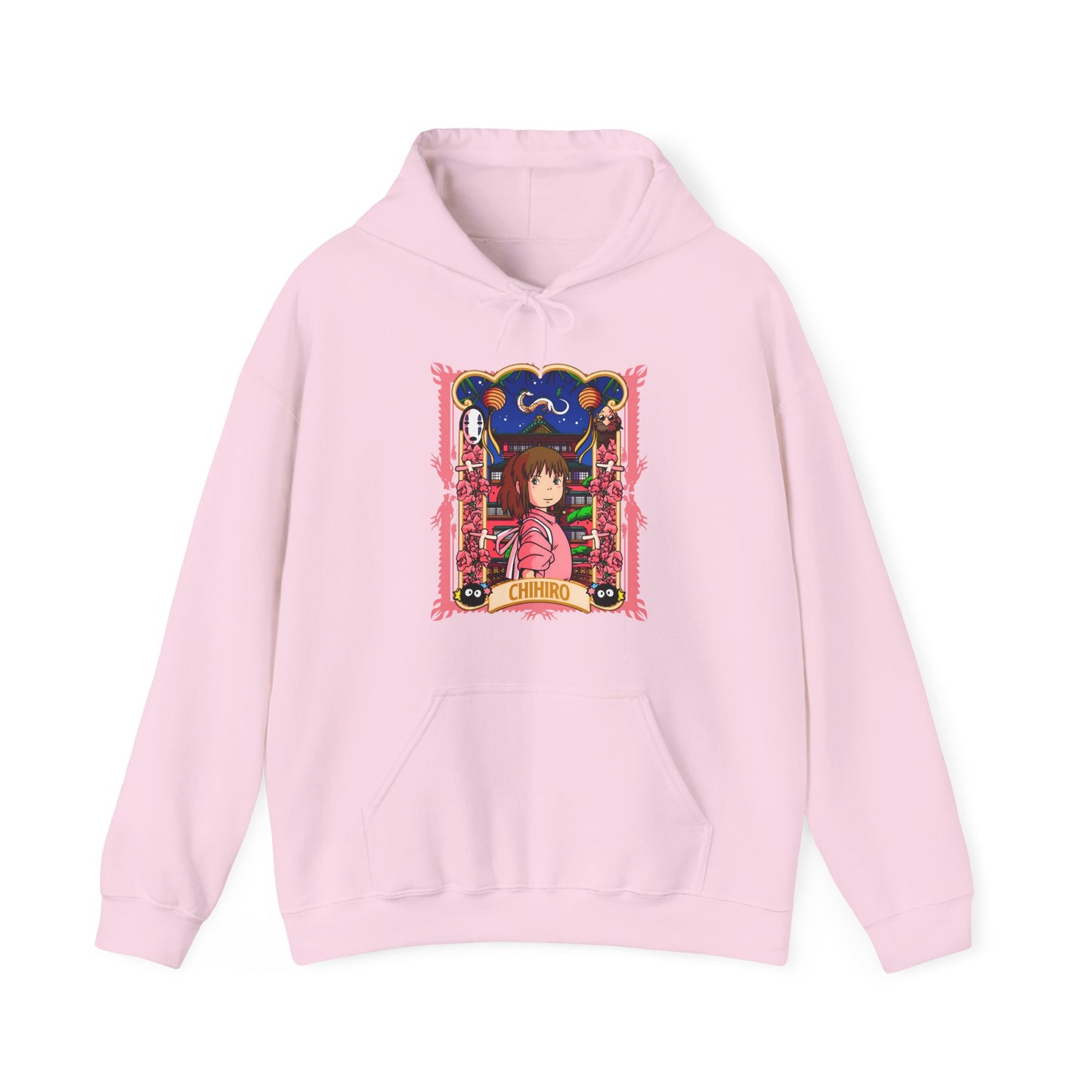 Spirited Away Chihiro Hoodie – 100% Cotton Studio Ghibli Hoodie for Anime and Ghibli Fans