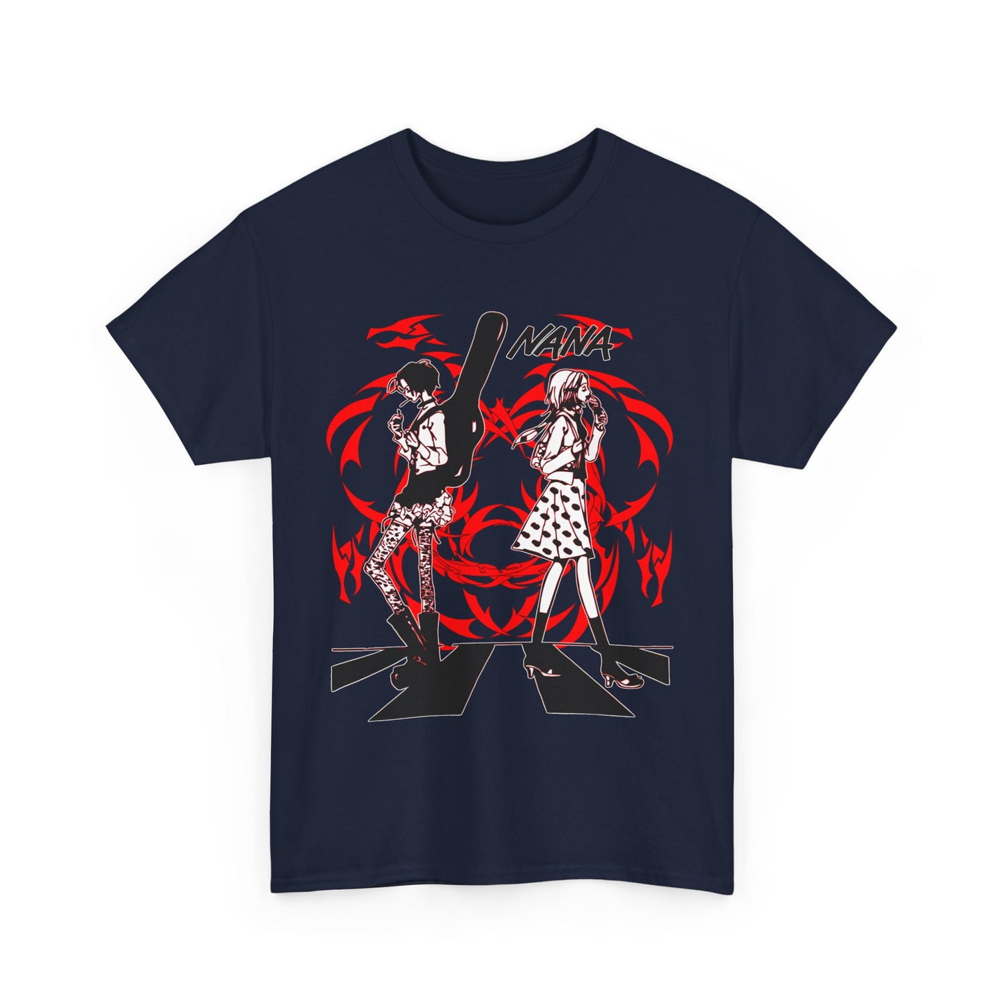Nana Osaki Black Stones T-Shirt – 100% Cotton Anime Rock Band Tee | Stylish Japanese Streetwear