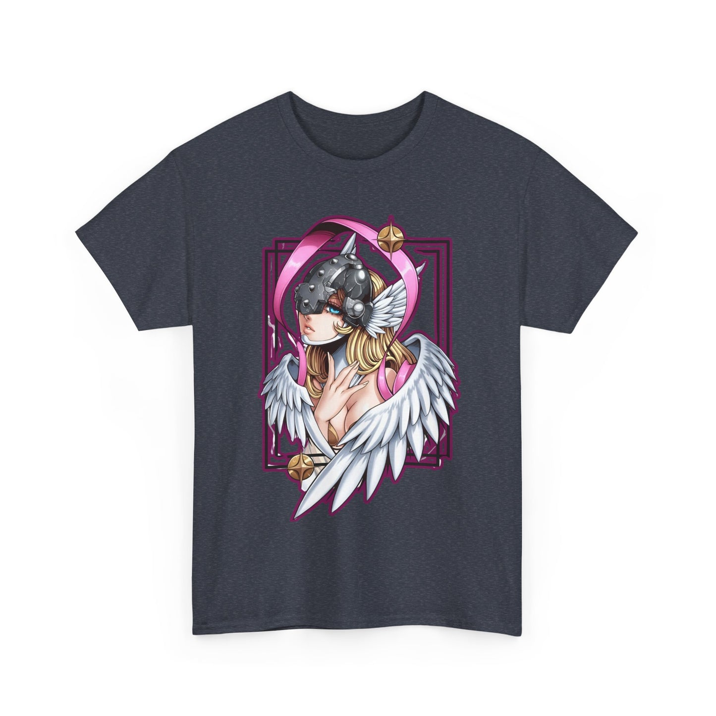Angewomon T-Shirt – 100% Cotton Digimon Anime Shirt for Fans