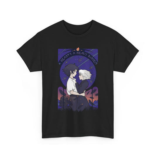 Howl and Sophie Couple T-Shirt – 100% Cotton Studio Ghibli Anime Tee from Howl’s Moving Castle