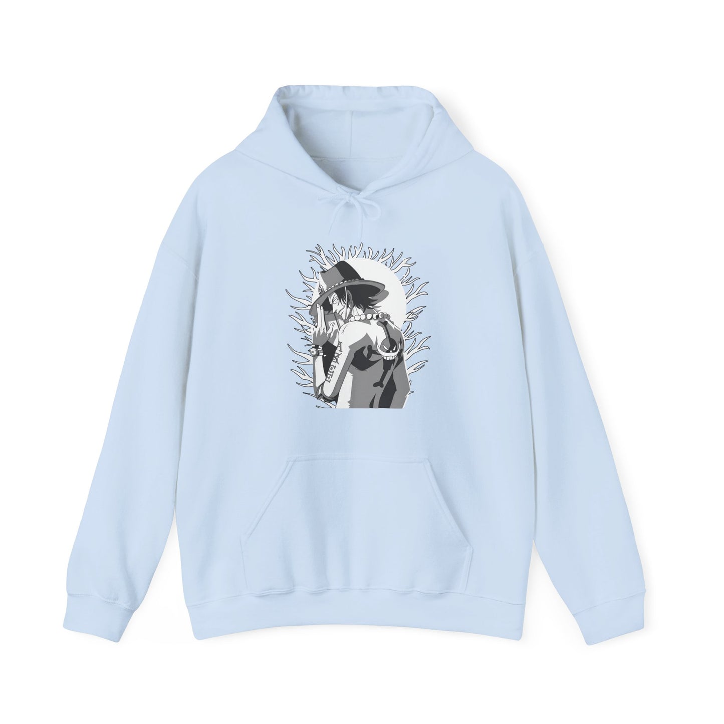 Portgas D. Ace One Piece Hoodie – 100% Cotton Anime Hoodie for Fire Fist Fans