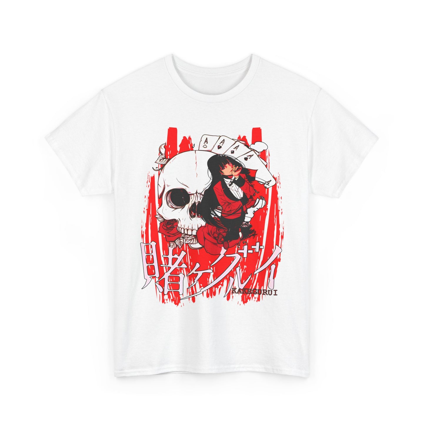 Kakegurui Anime T-Shirt – 100% Cotton Yumeko Jabami Graphic Tee for Fans