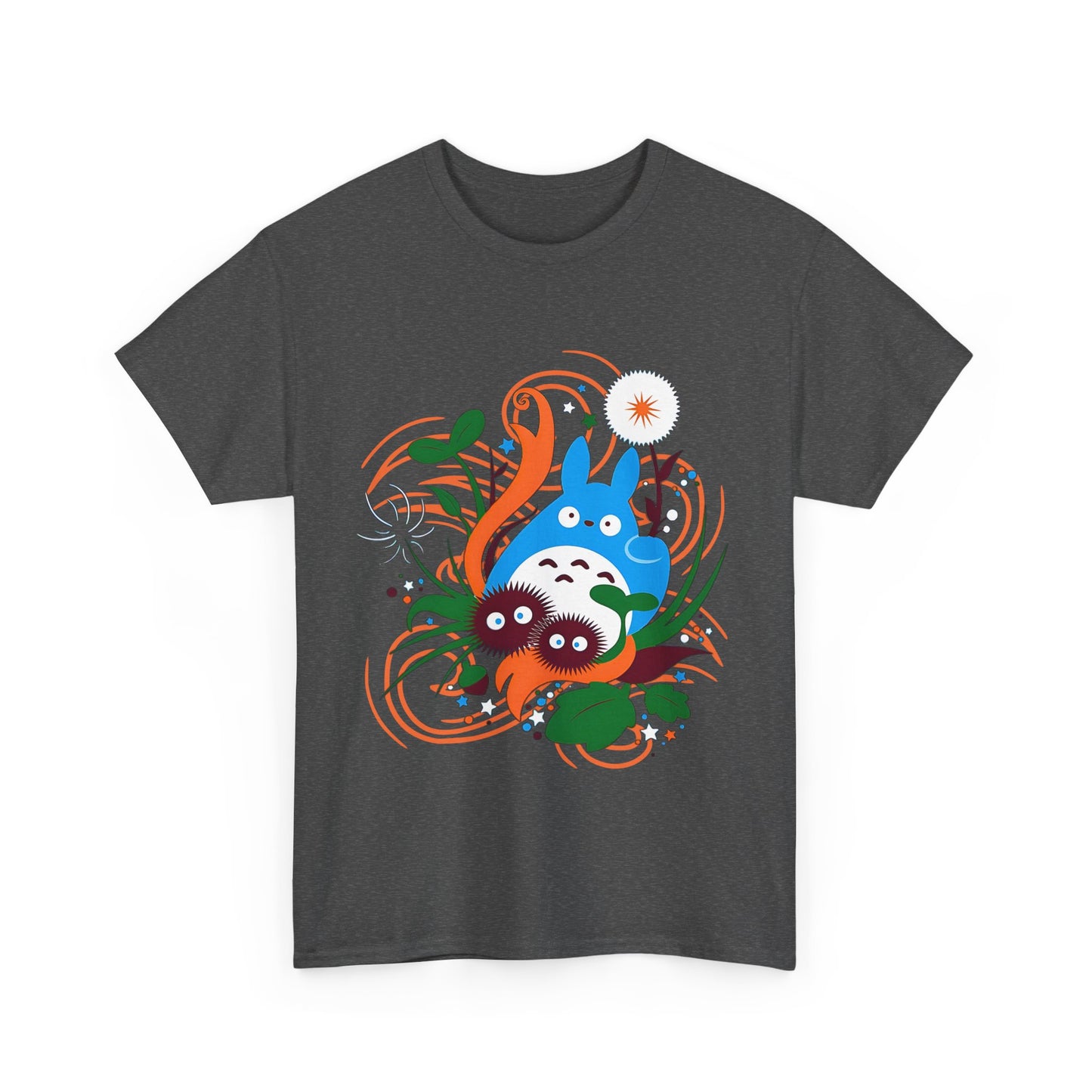 Totoro T-Shirt – 100% Cotton Studio Ghibli Tee for Anime Fans & Collectors
