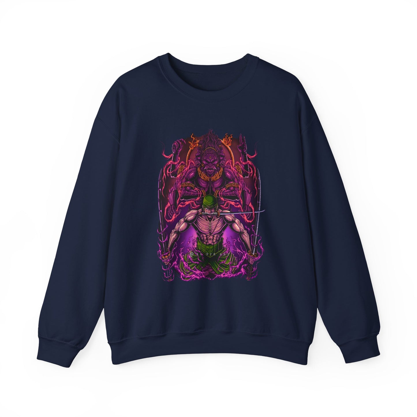 Roronoa Zoro Sweatshirt – 100% Cotton One Piece Anime Crewneck