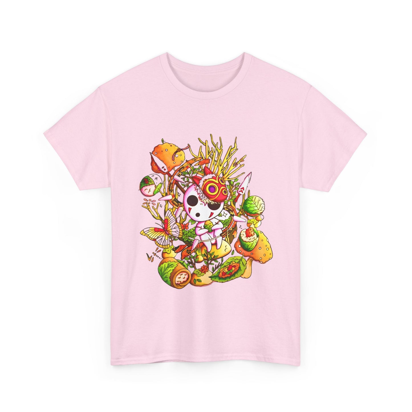 Kodama Picture Ghibli T-Shirt | 100% Cotton Princess Mononoke Anime Tee