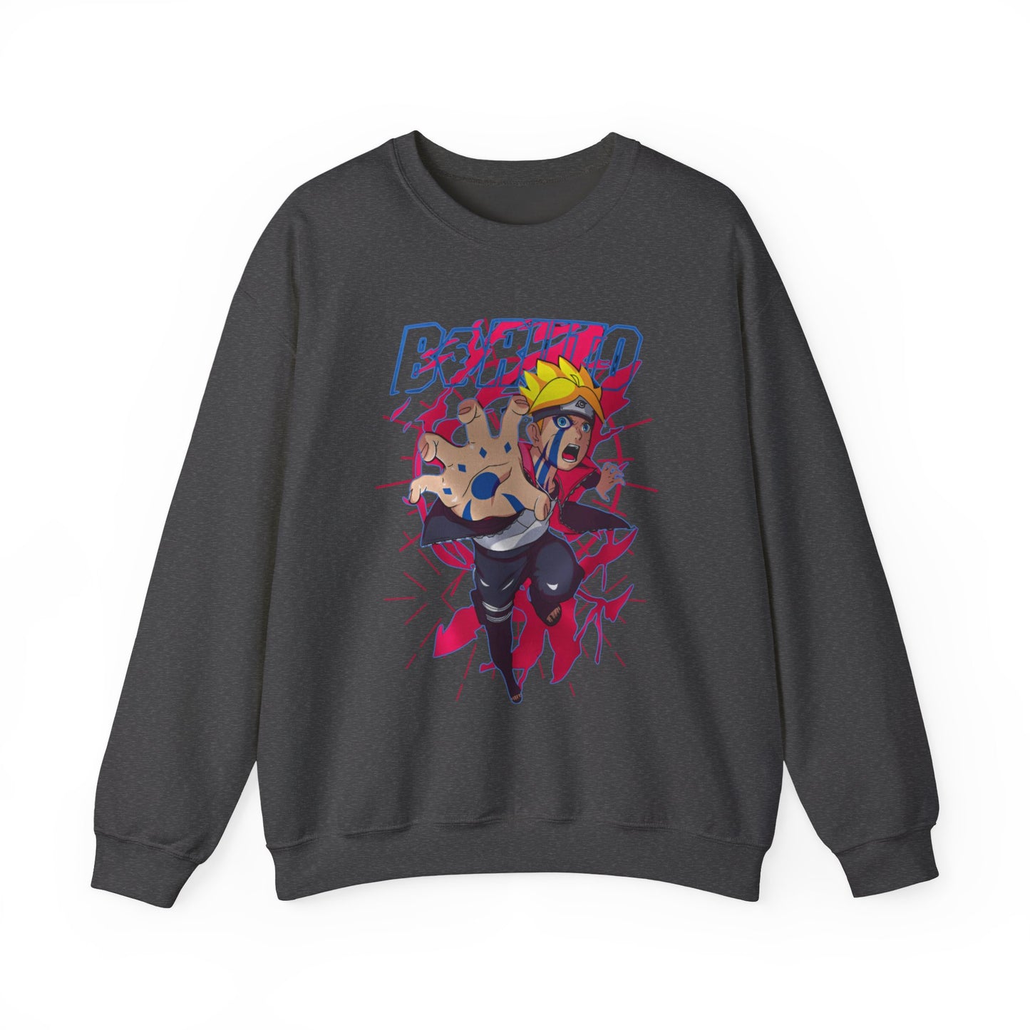Boruto Naruto Next Generations Sweatshirt – 100% Cotton Anime Pullover for Boruto Fans