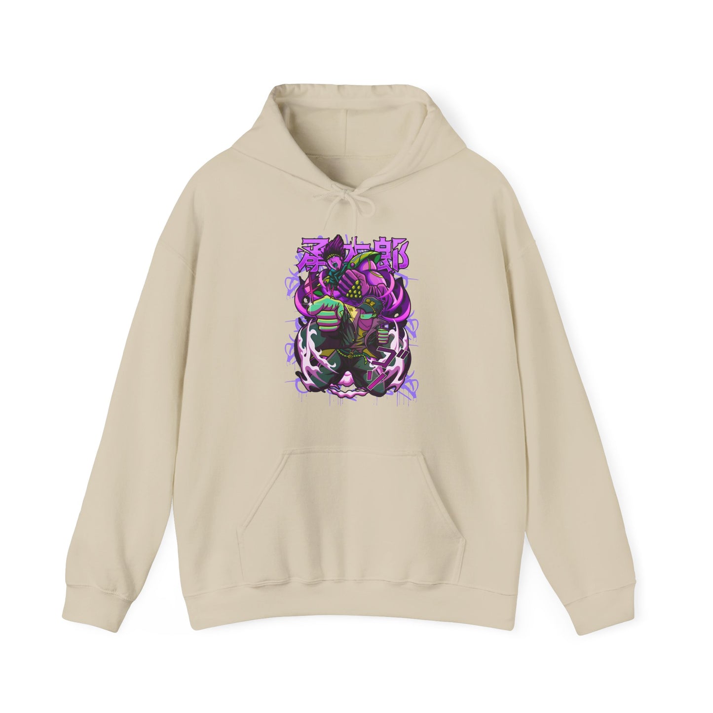 JoJo's Bizarre Adventure Hoodie – 100% Cotton Anime Streetwear for JoJo Fans