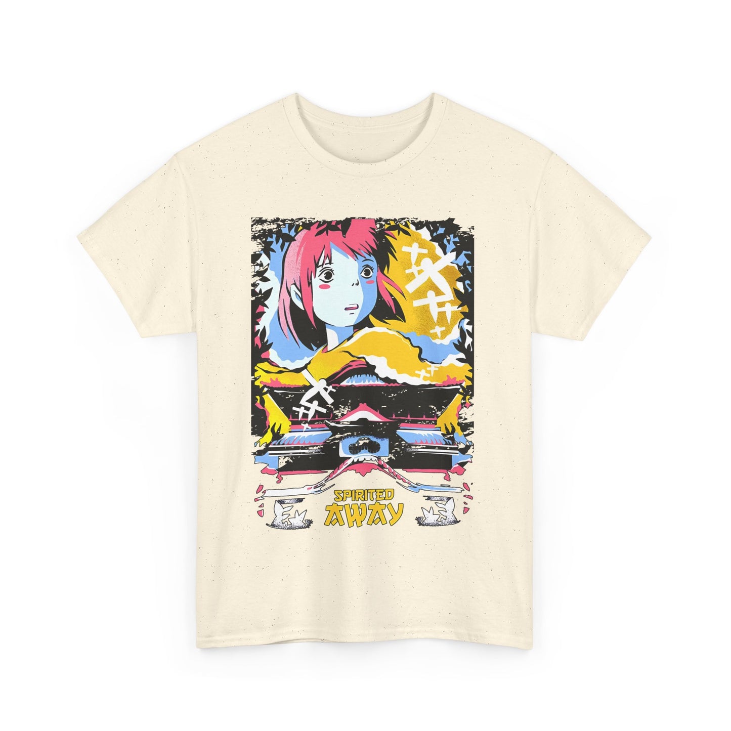 Spirited Away Japan Art T-Shirt | 100% Cotton Studio Ghibli Tee