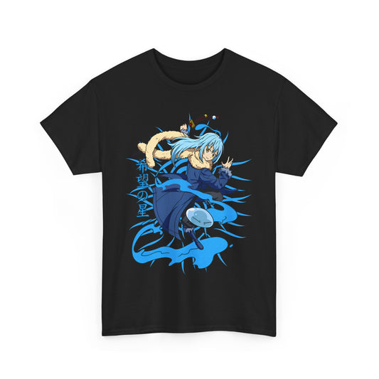 Rimuru Tempest T-Shirt – 100% Cotton Anime Tee from That Time I Got Reincarnated as a Slime