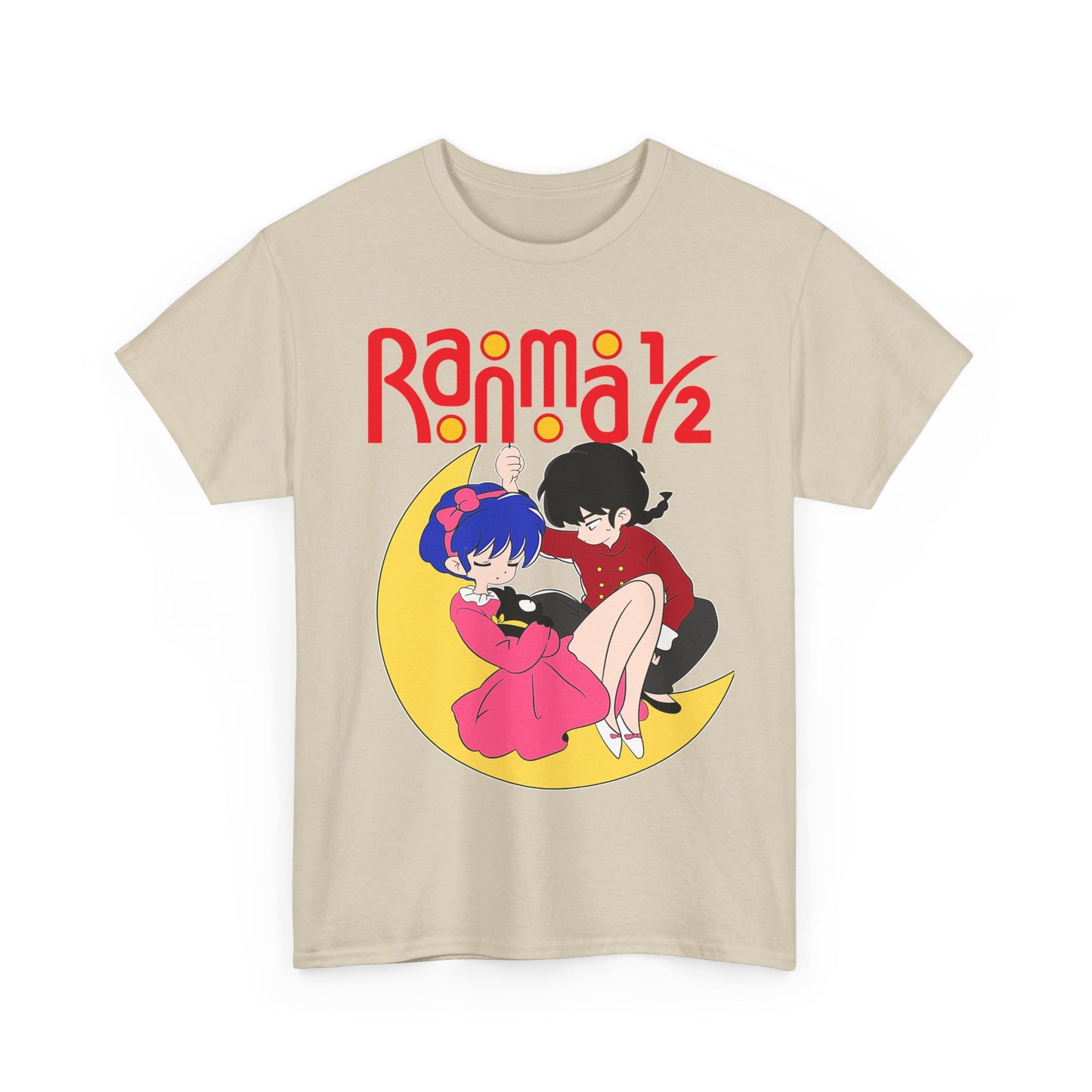 Ranma ½ Love T-Shirt – 100% Cotton Anime Tee Featuring Romantic Classic Art