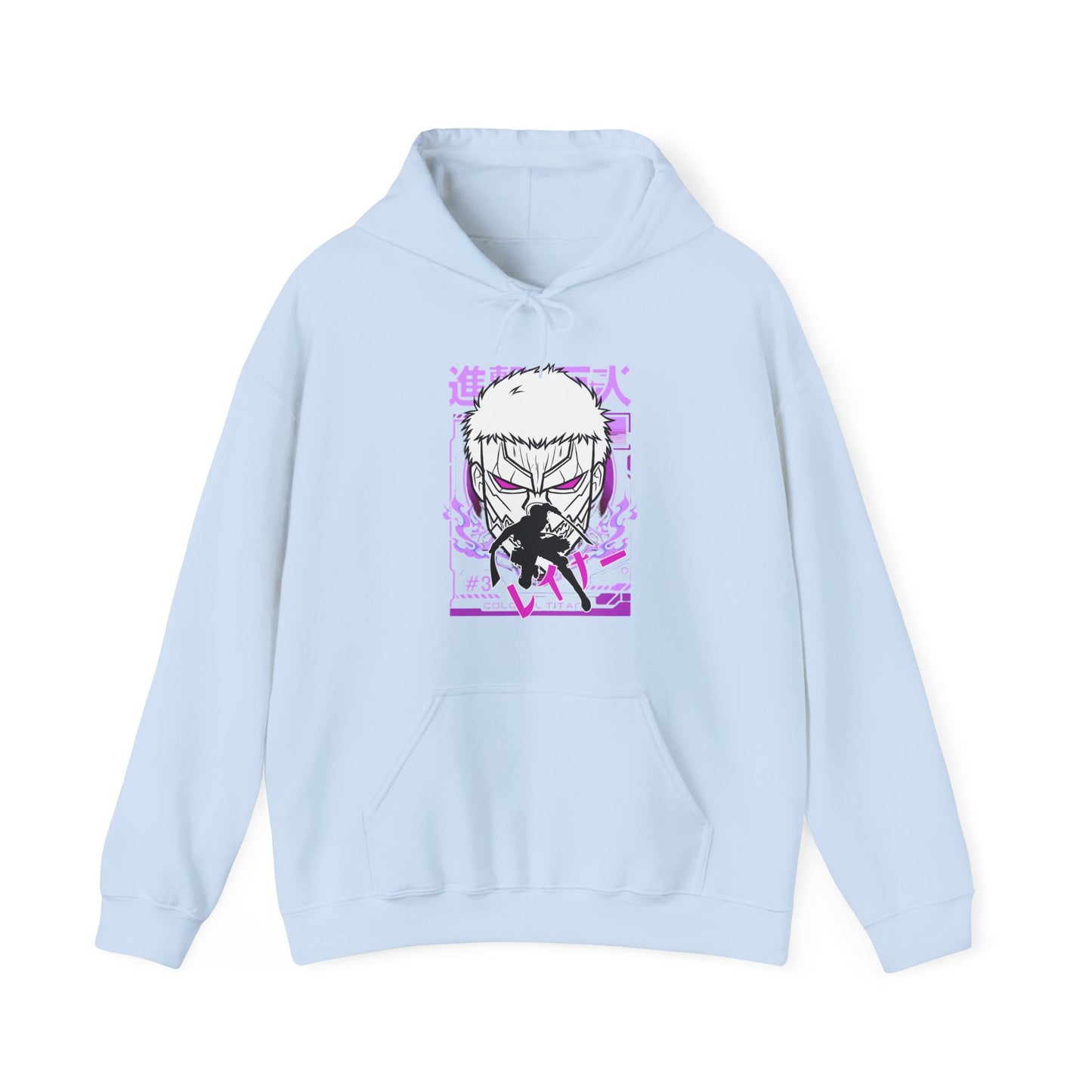 Reiner Braun Hoodie – 100% Cotton Attack On Titan Anime Hoodie for AOT Fans