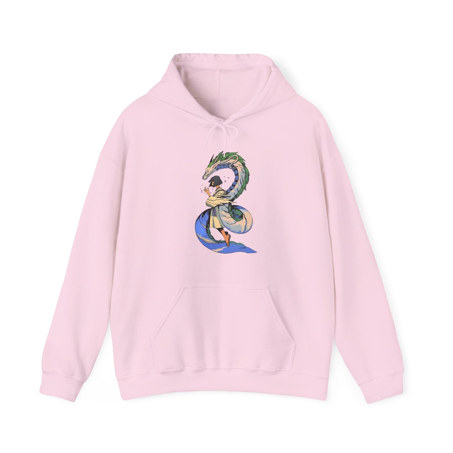 Haku Spirited Away Hoodie – 100% Cotton Studio Ghibli Anime Hoodie for Fans