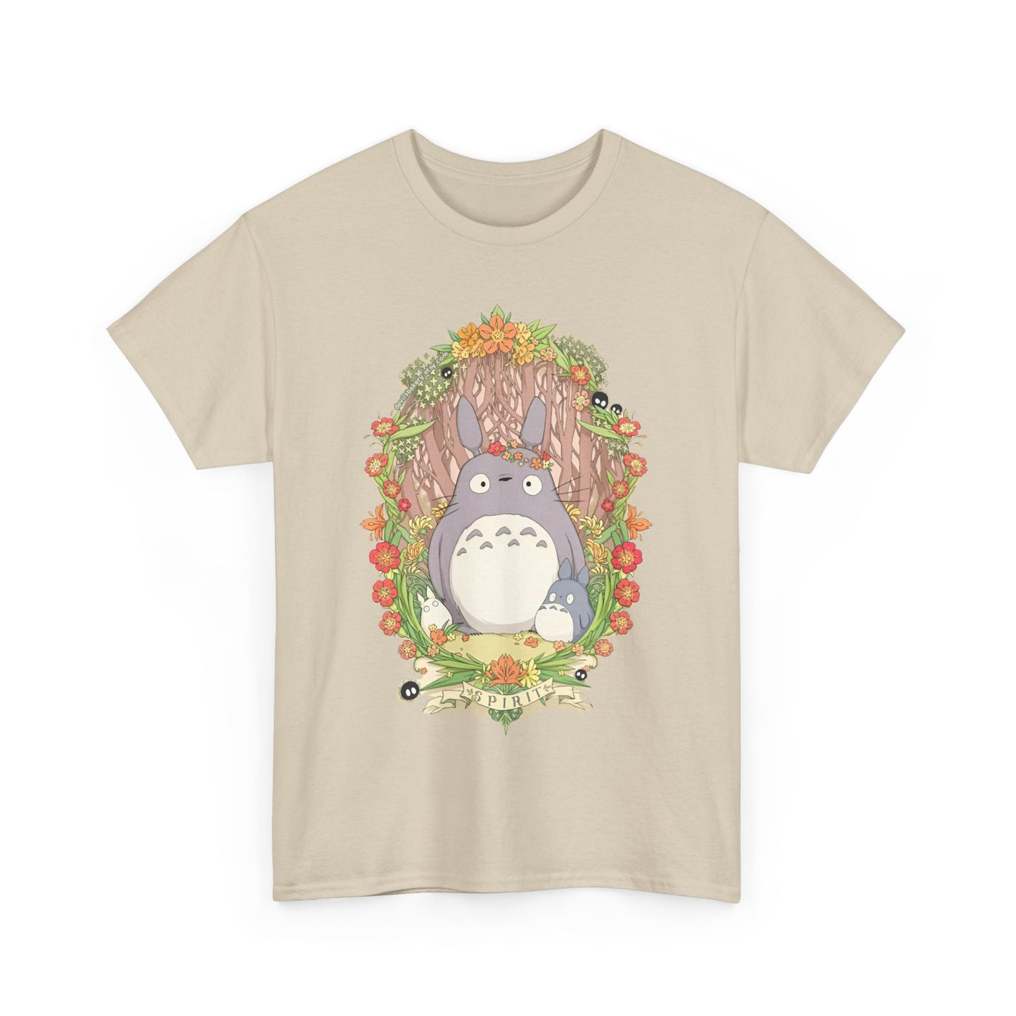 Totoro Soot Sprites T-Shirt – 100% Cotton Studio Ghibli Anime Tee