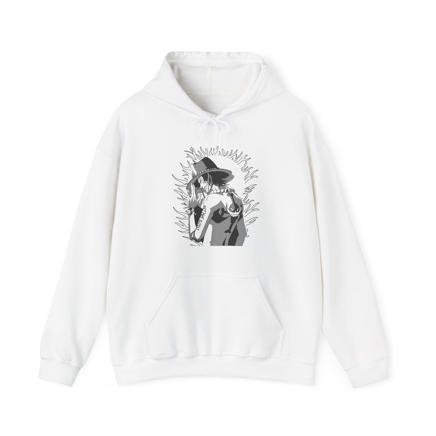 Portgas D. Ace One Piece Hoodie – 100% Cotton Anime Hoodie for Fire Fist Fans