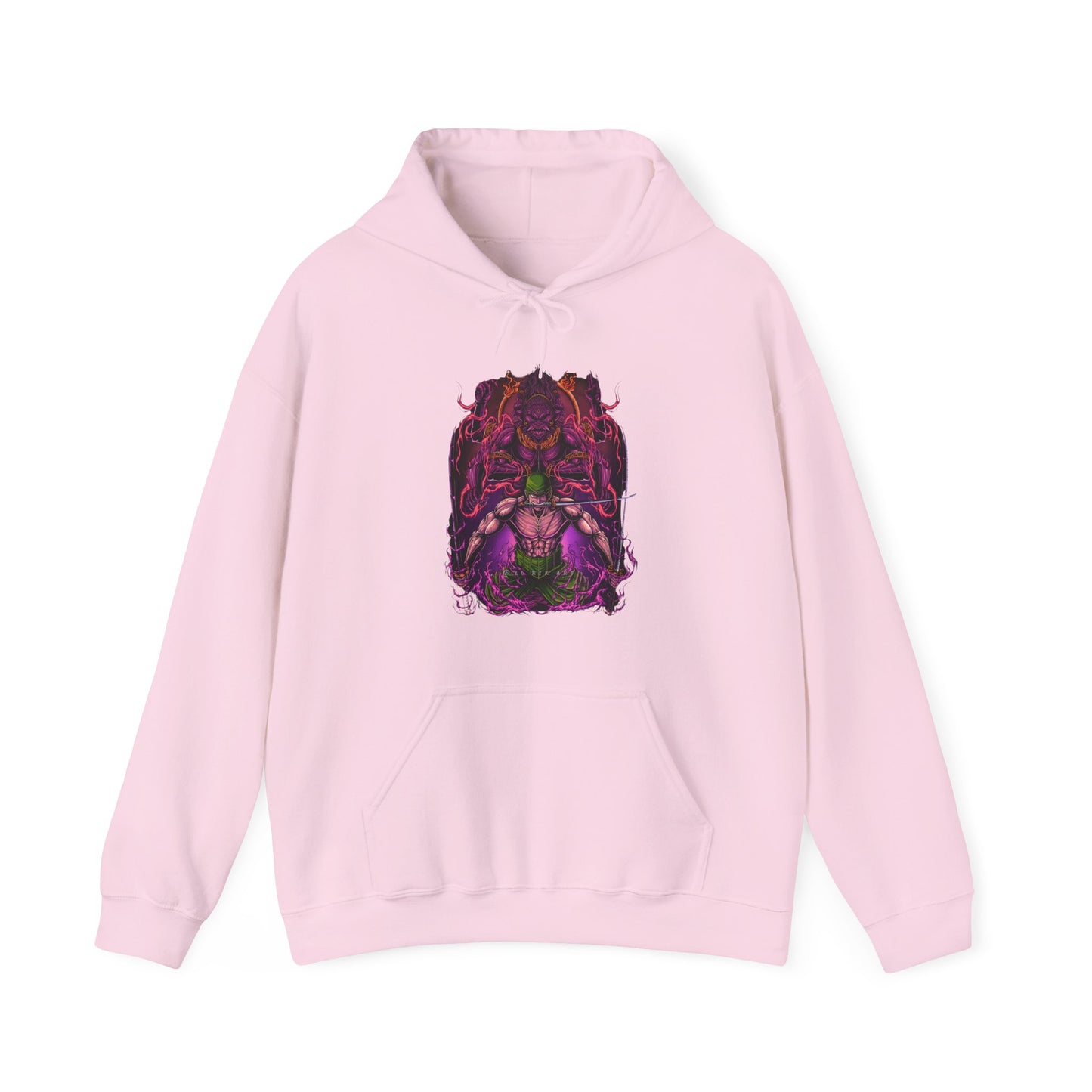 Roronoa Zoro Hoodie – 100% Cotton One Piece Anime Pullover for Fans