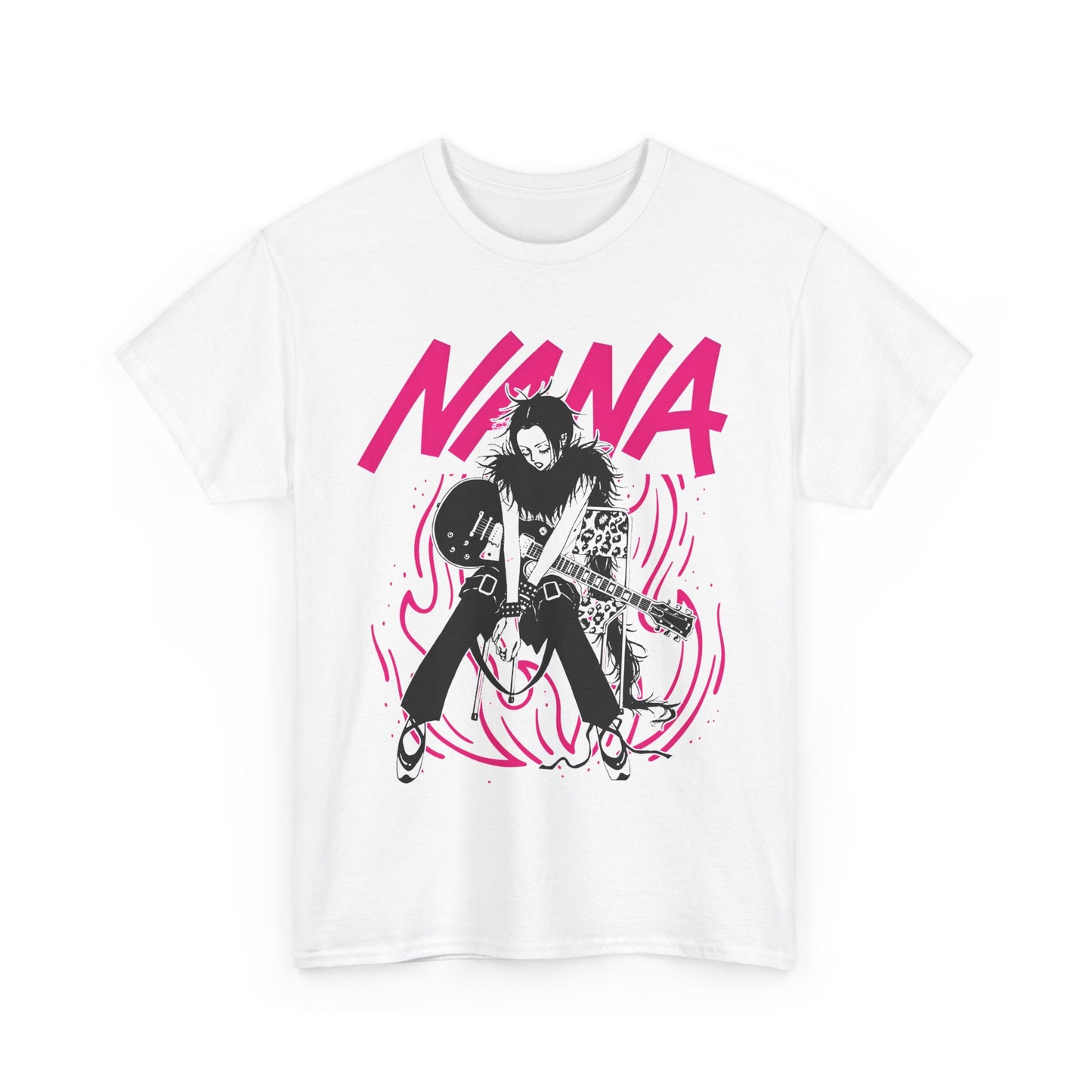 Nana Osaki Anime T-Shirt – 100% Cotton Punk Rock Style Tee for NANA Fans