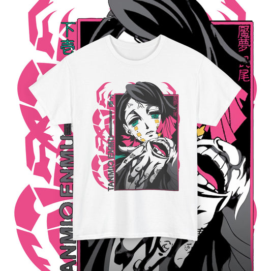 Enmu Demon Slayer Anime Graphic T-Shirt