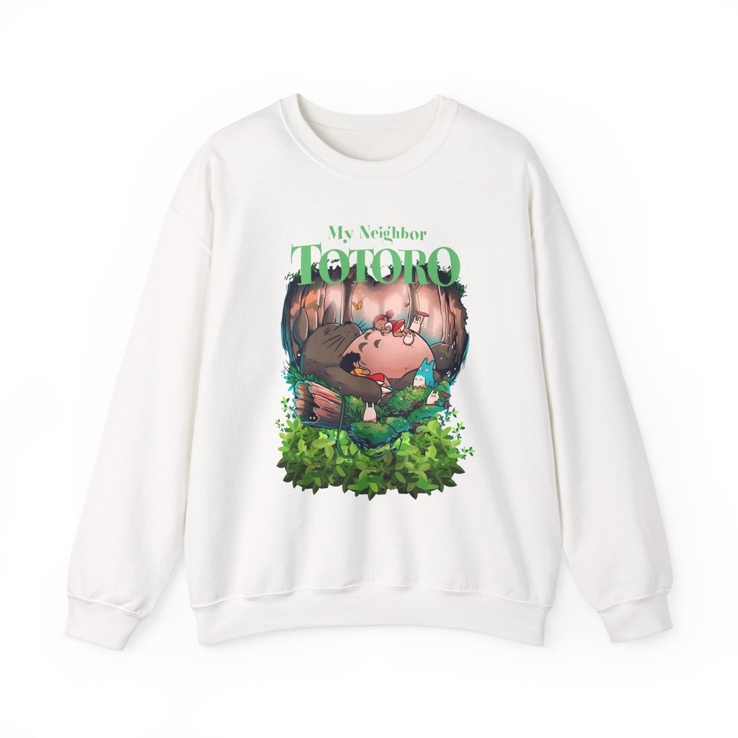 My Neighbor Totoro Dream Sweatshirt – 100% Cotton Cozy Anime Pullover for Studio Ghibli Fans