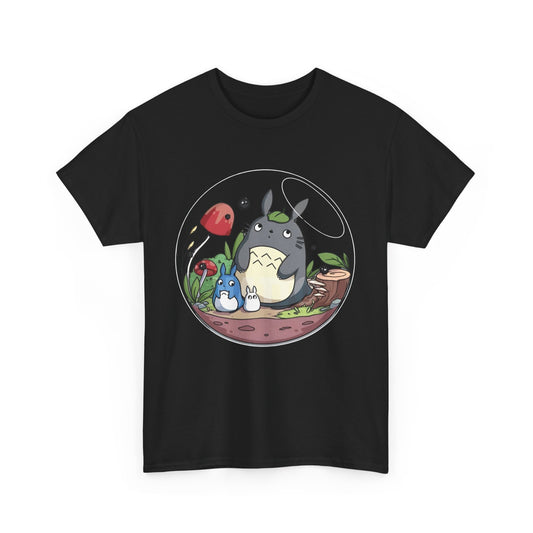 Totoro in a Bubble T-Shirt – 100% Cotton Studio Ghibli Inspired Tee for Anime Fans