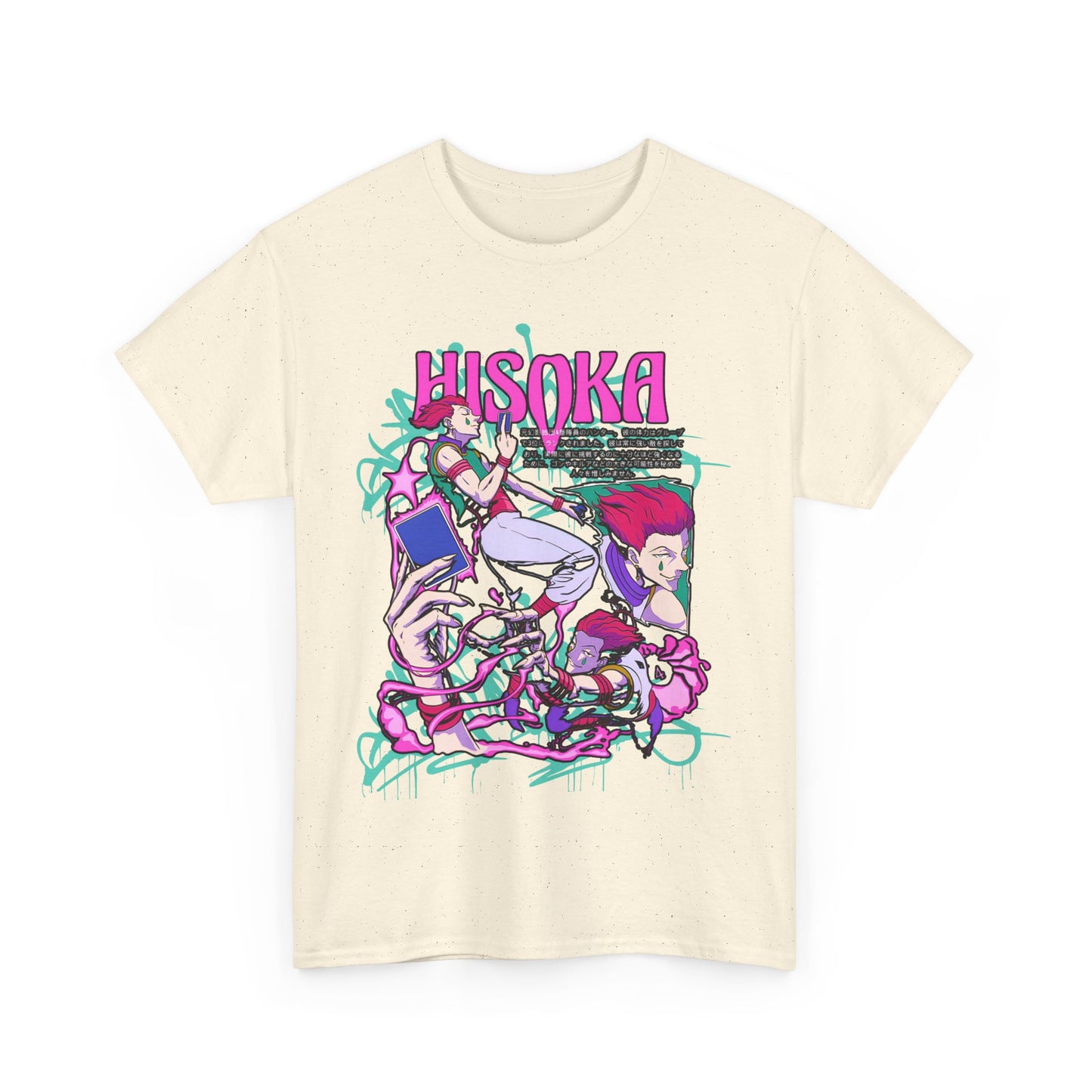 Hisoka Morow Hunter x Hunter T-Shirt – 100% Cotton | Stylish Anime Tee for Hunter x Hunter Fans