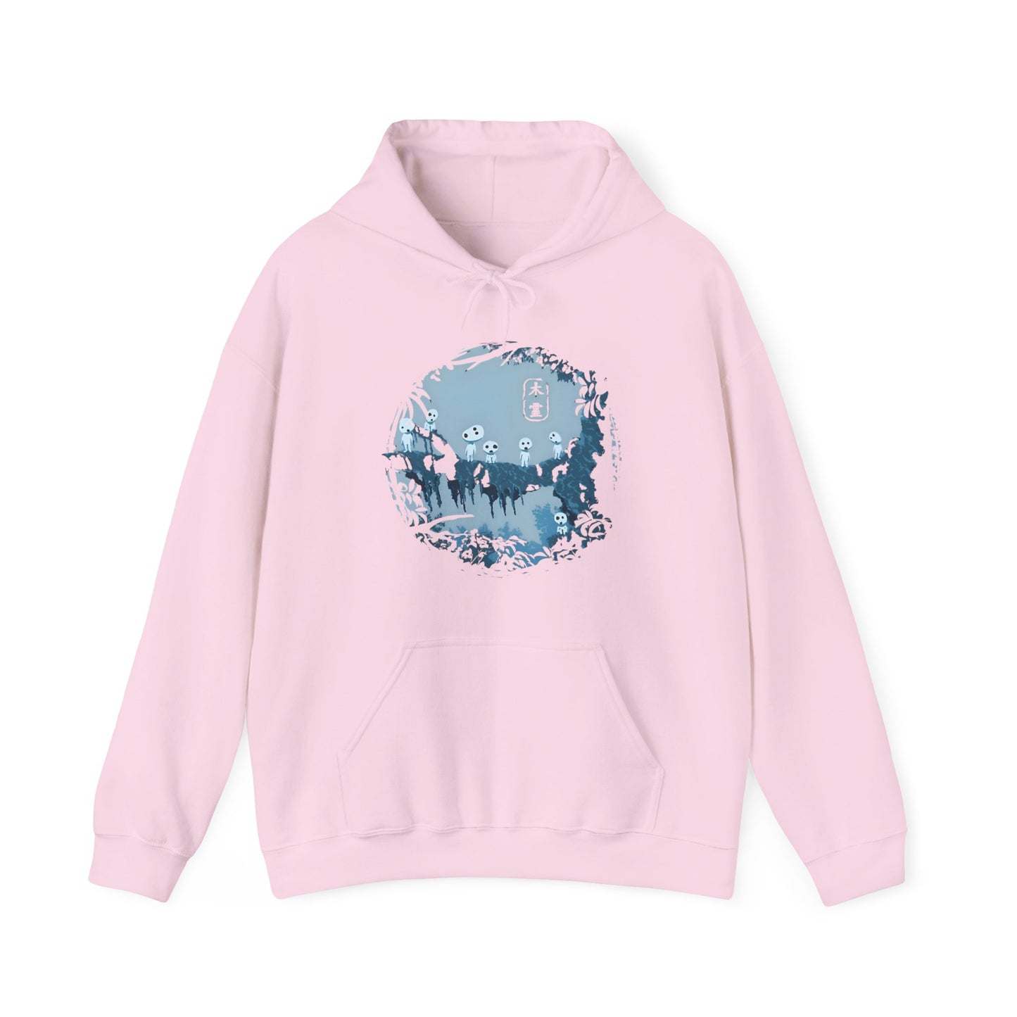 Kodama Tree Forest Hoodie – 100% Cotton Studio Ghibli Hoodie Inspired by Princess Mononoke