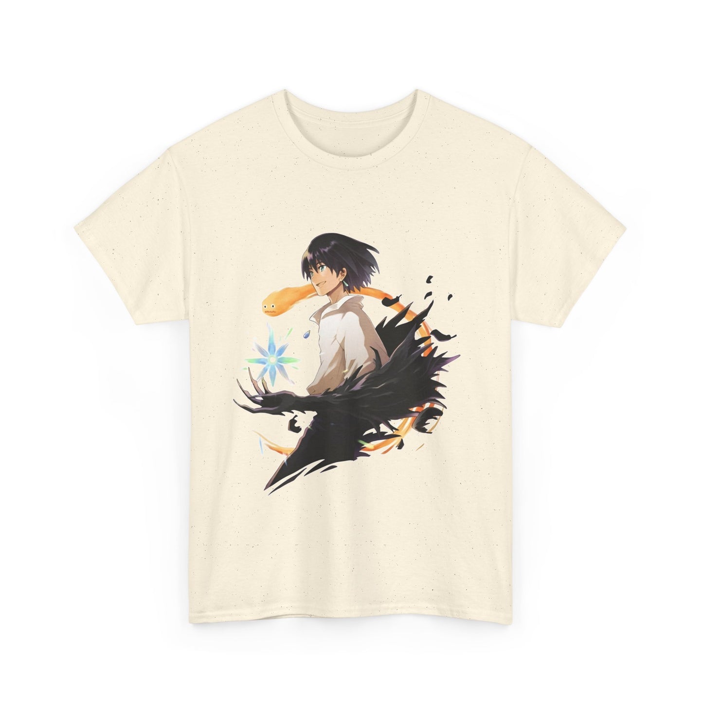 Howl & Calcifer Ghibli T-Shirt – 100% Cotton Anime Shirt Gift