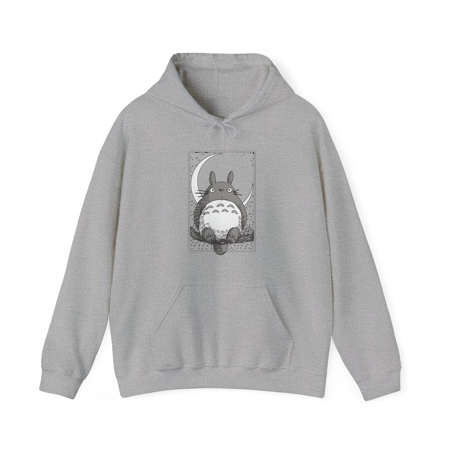 Totoro Night Dreams Hoodie – 100% Cotton Studio Ghibli Sweatshirt for Anime Fans