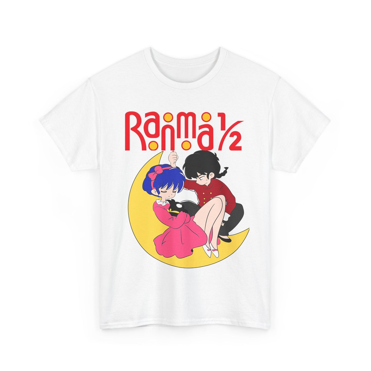 Ranma ½ Love T-Shirt – 100% Cotton Anime Tee Featuring Romantic Classic Art