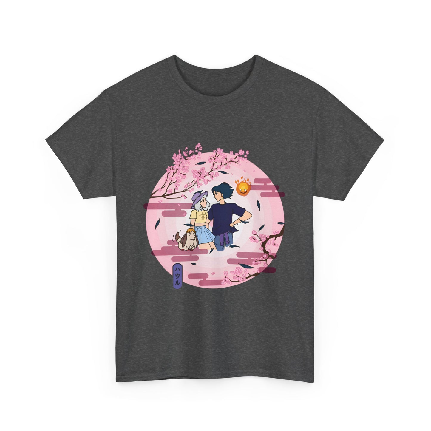 Howl’s Moving Castle T-Shirt 100% Cotton | Studio Ghibli Anime Tee