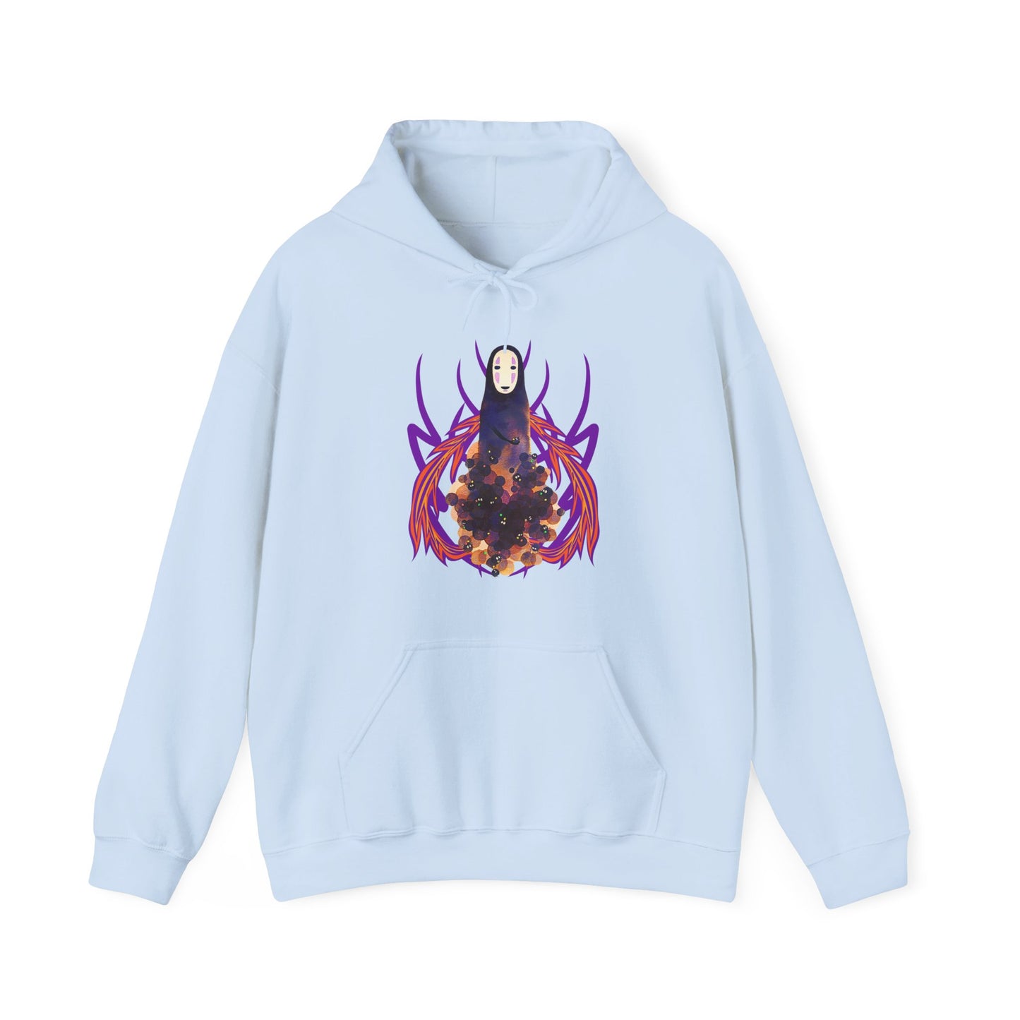 No Face Hoodie – 100% Cotton Spirited Away Studio Ghibli Anime Pullover