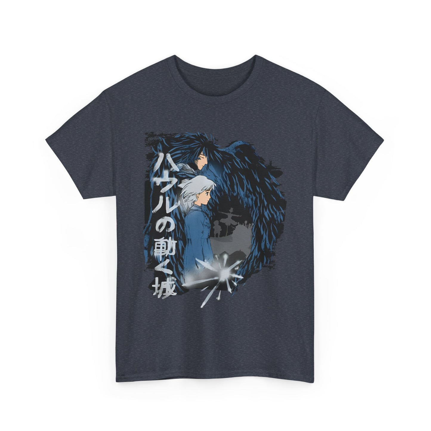 Howl & Sophie T-Shirt – 100% Cotton Studio Ghibli Anime Tee Inspired by Howl’s Moving Castle