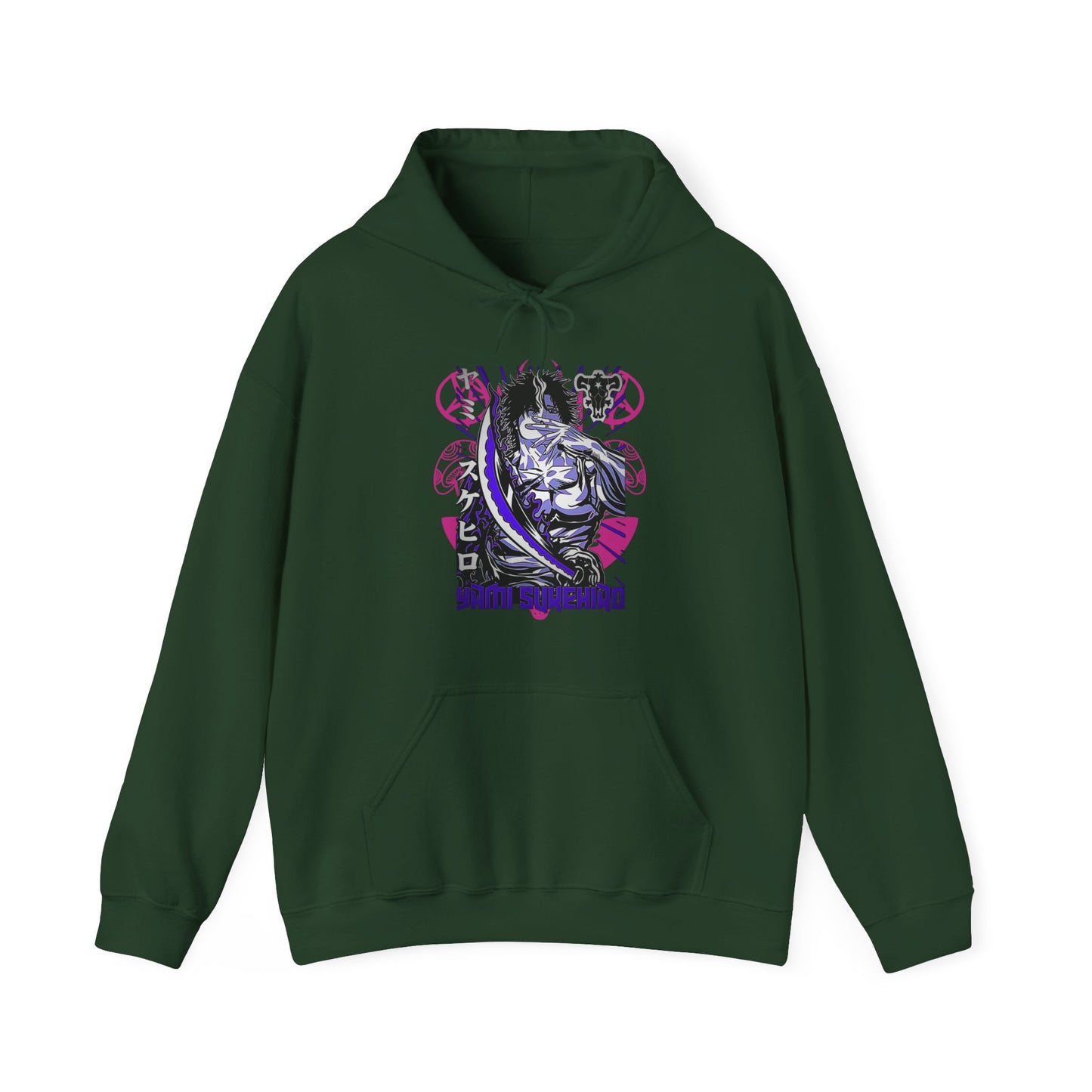 Yami Sukehiro Hoodie – 100% Cotton Black Clover Anime Hoodie for True Fans