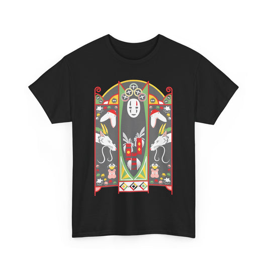 Spirited Away No Face T-Shirt | 100% Cotton Studio Ghibli Anime Tee