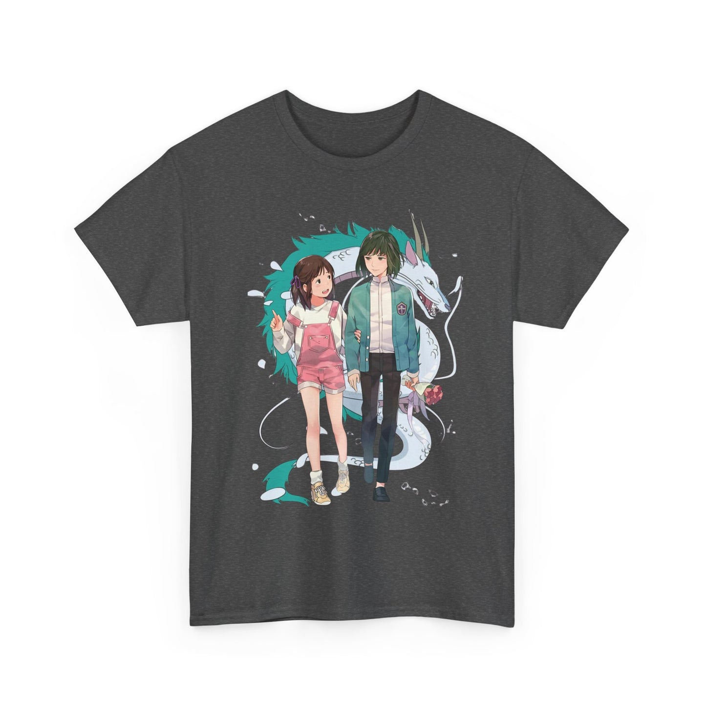 Spirited Away T-Shirt 100% Cotton Studio Ghibli Anime Graphic Tee